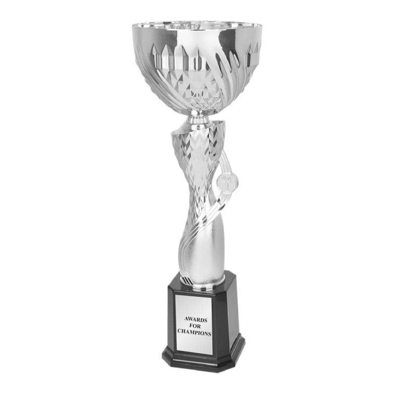 Metal Cup Trophy 38298 Silver - Medal Supplier | Engravable Trophies ...